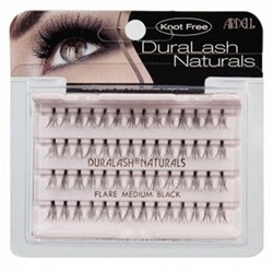 Duralash Lashes - Flare Medium Black Lashes (Knotted)